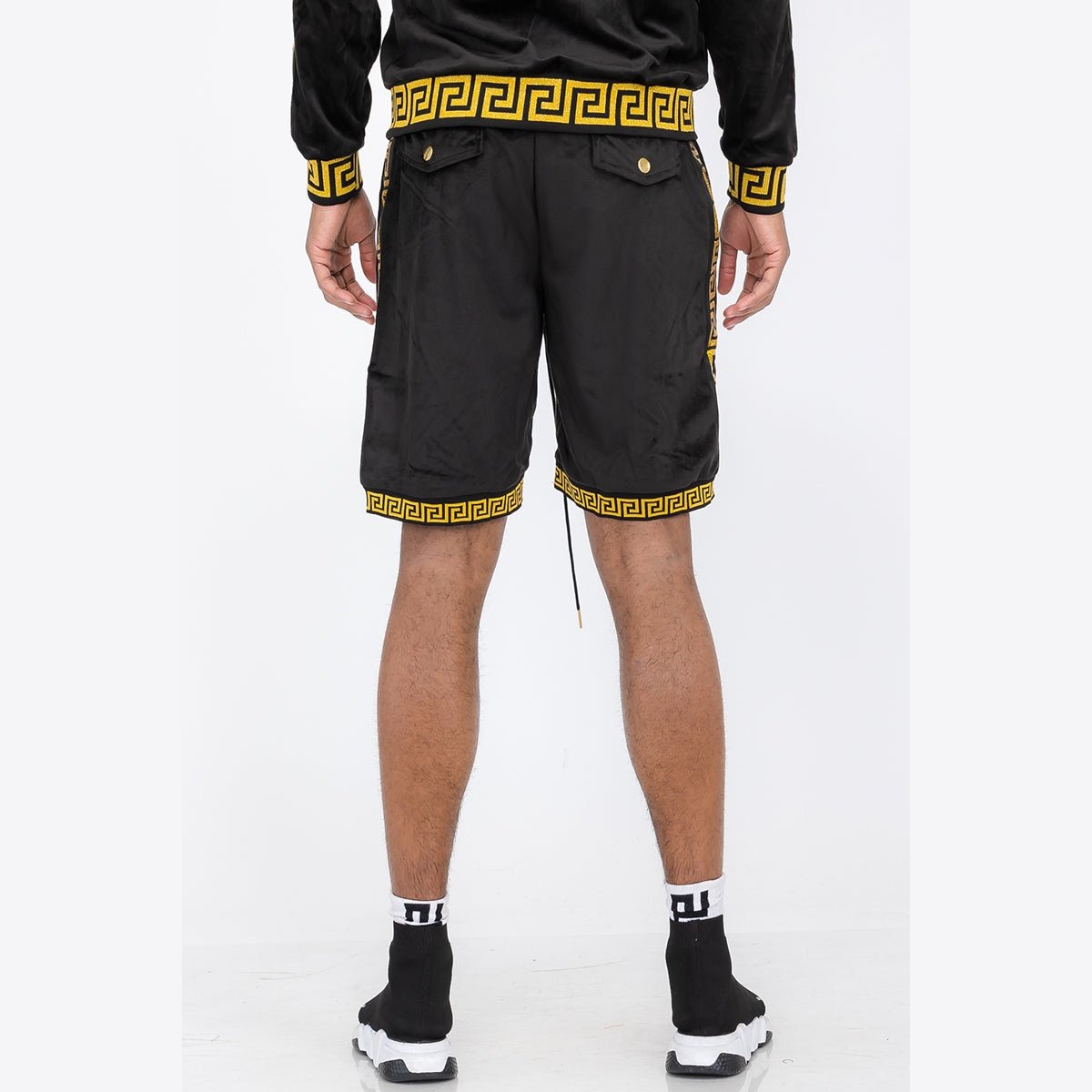 Status Velour Shorts