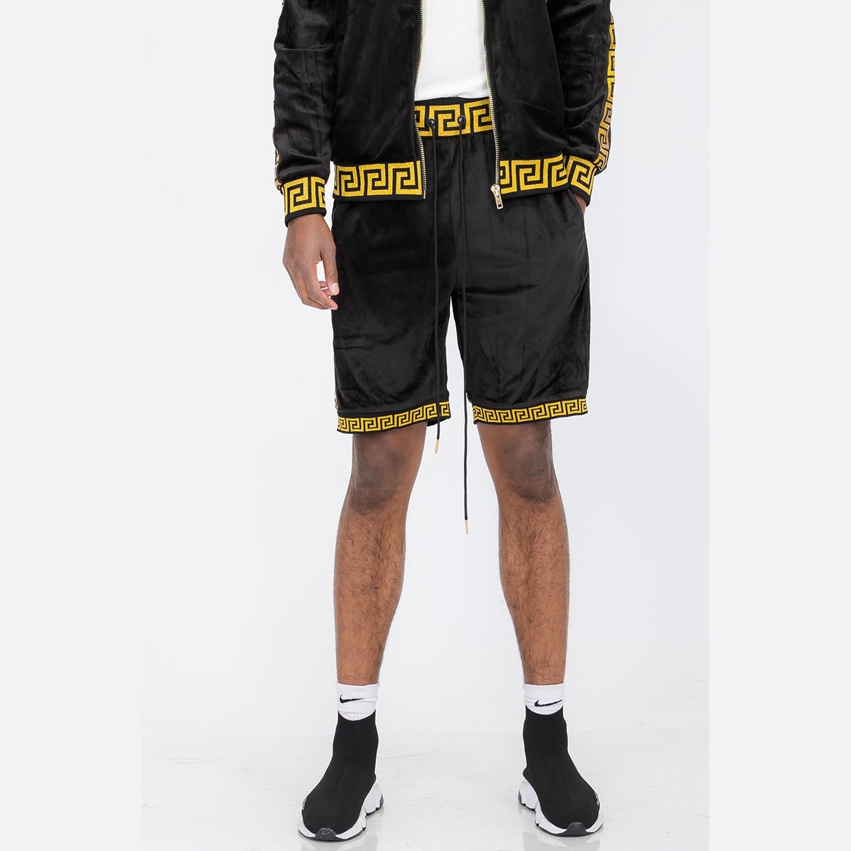 Status Velour Shorts