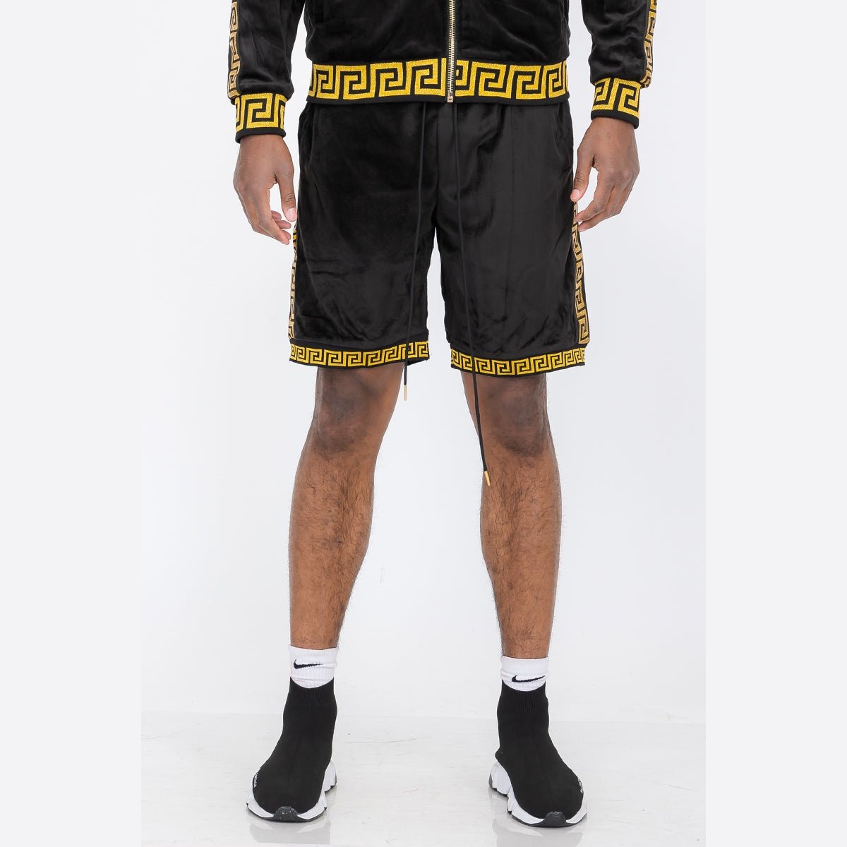 Status Velour Shorts