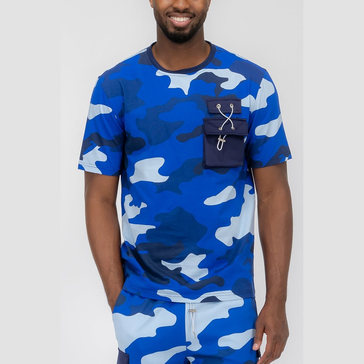 Full Camo Toggle Tshirt