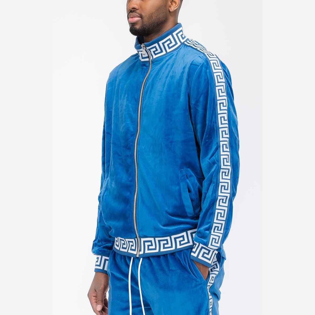 Status Velour Track Jacket-7