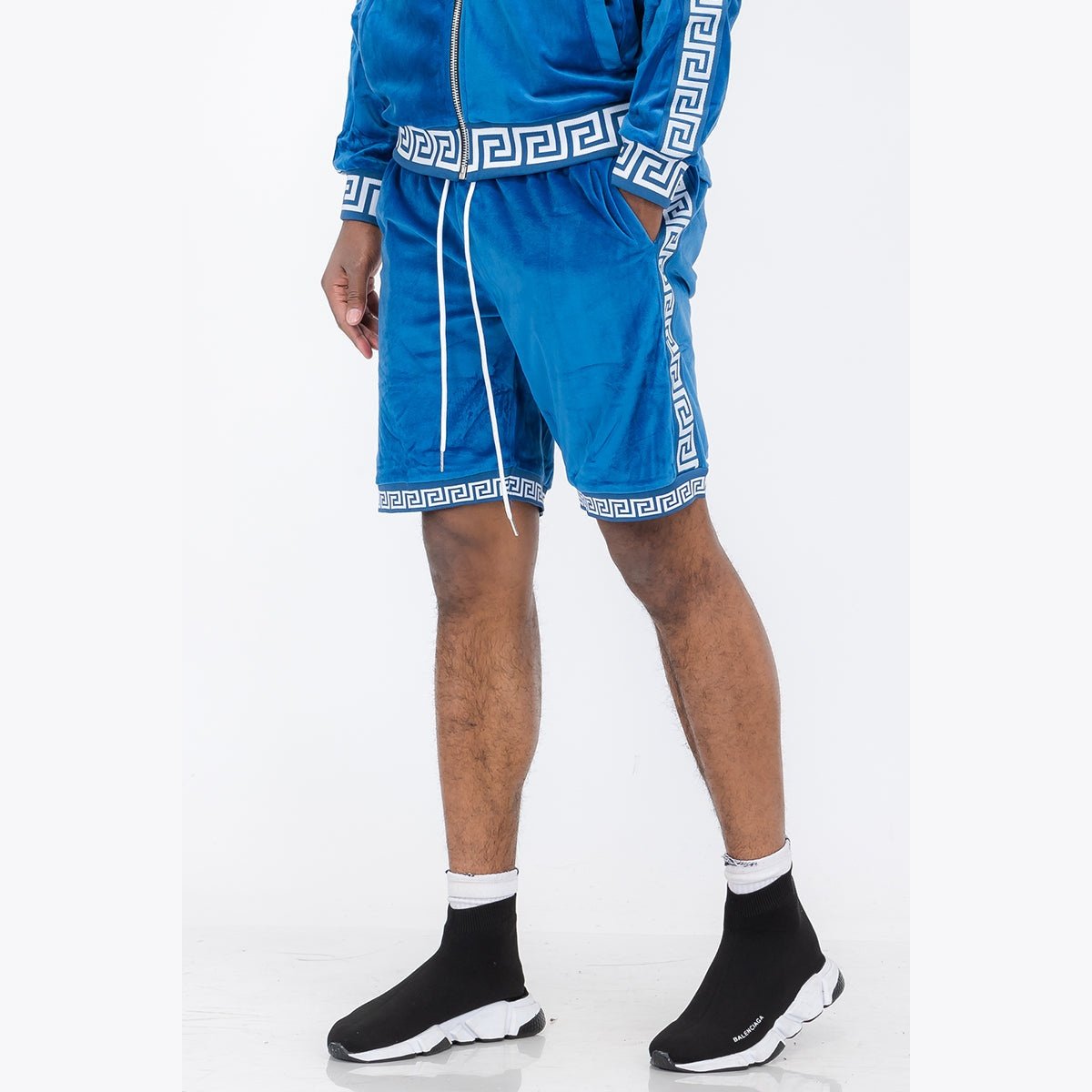 Status Velour Shorts