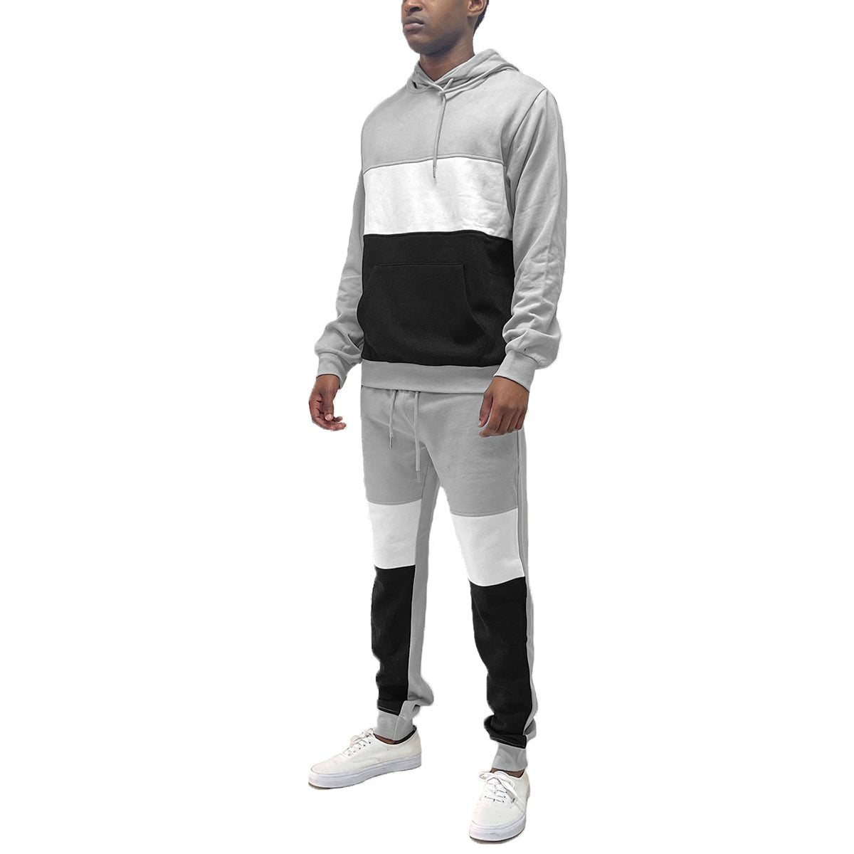 COLOR BLOCK SWEAT SET