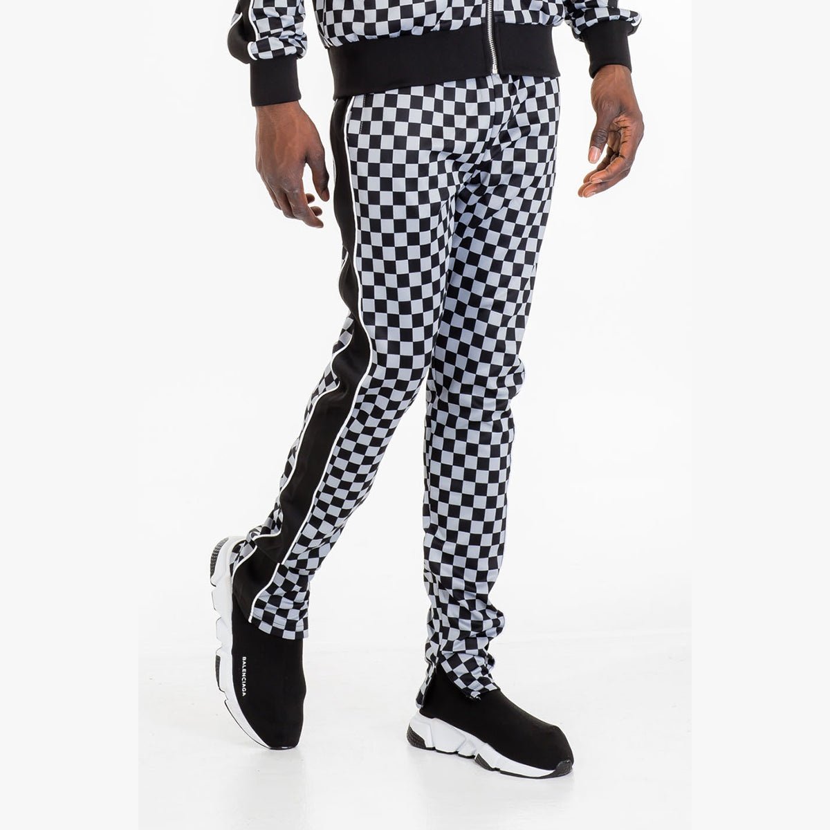 Jura Checkered Track Pants