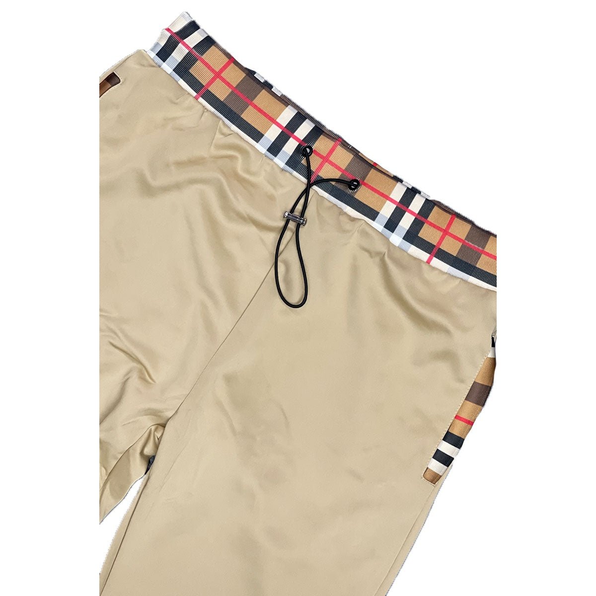 Checkered Detail Track Jacket Set