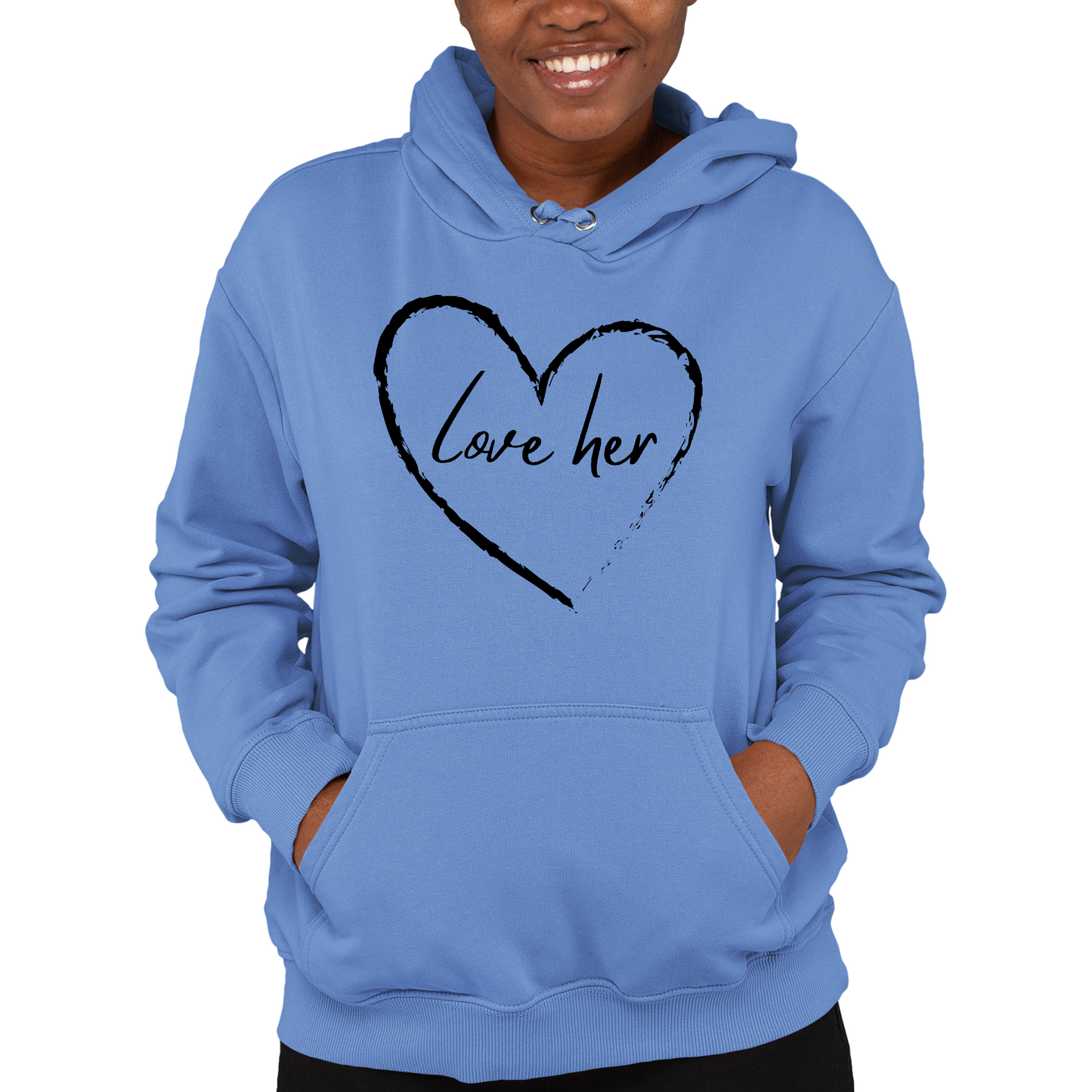Women's Hoodie Say It Soul Love Her
