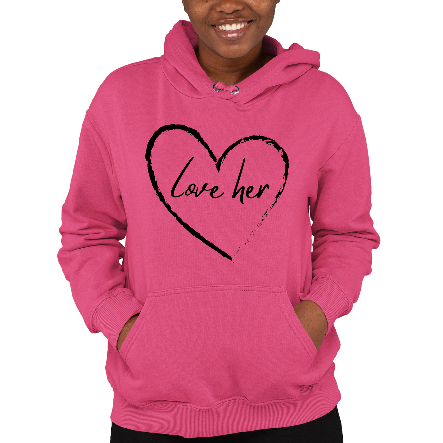 Women's Hoodie Say It Soul Love Her