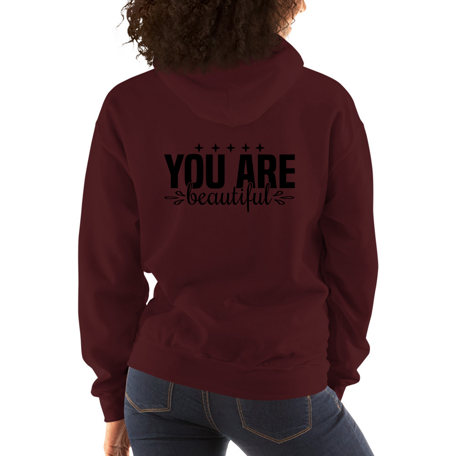 Women's You Are Beautiful Inspiration Hoodie