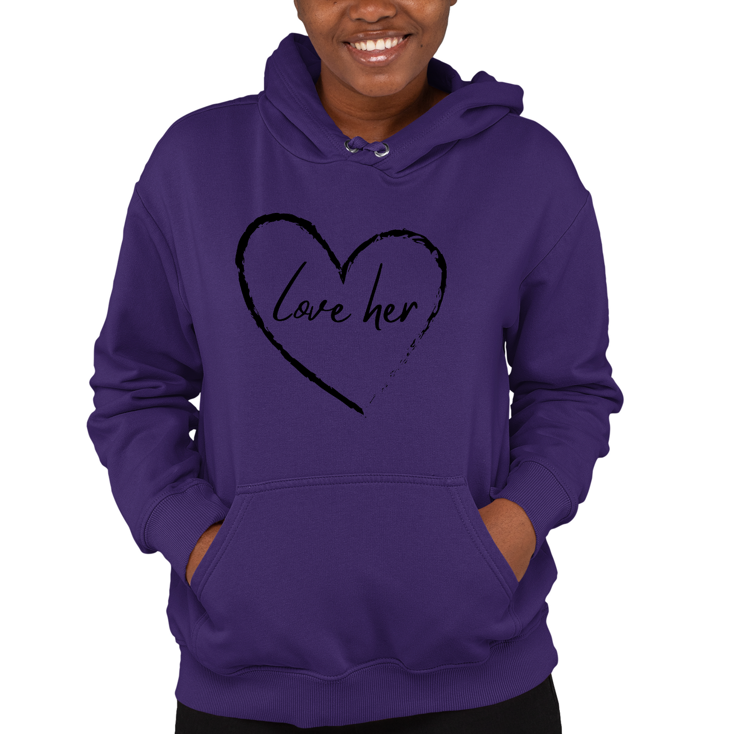 Women's Hoodie Say It Soul Love Her