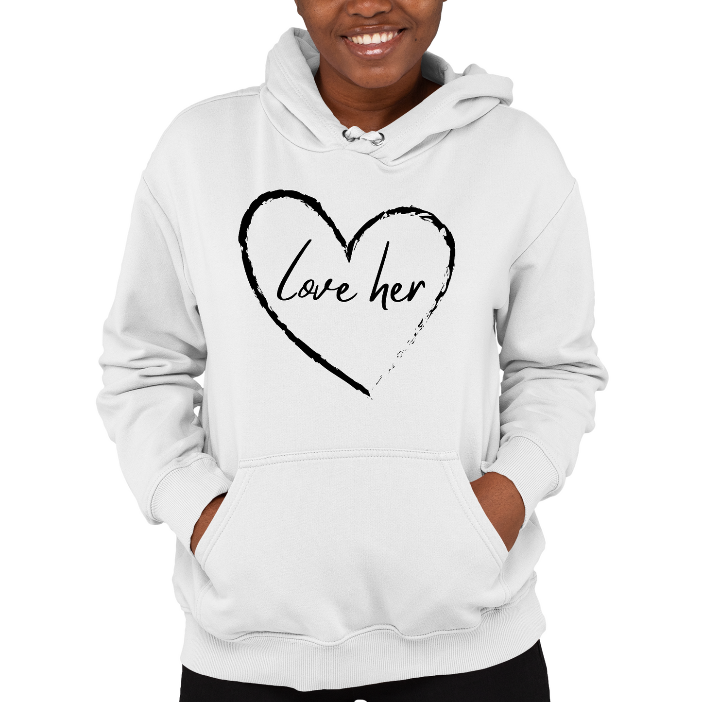 Women's Hoodie Say It Soul Love Her