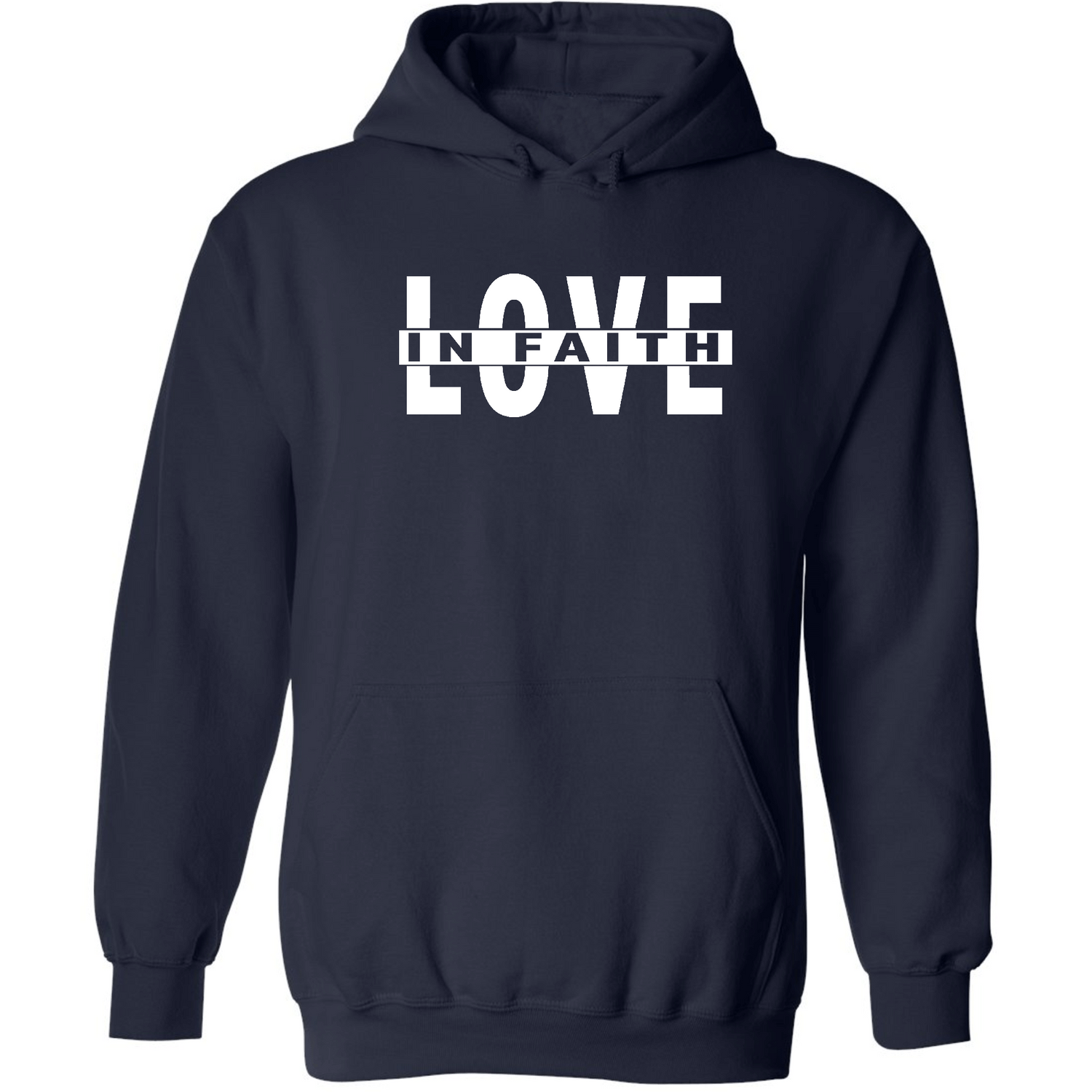 Love In Faith Graphic Hoodie