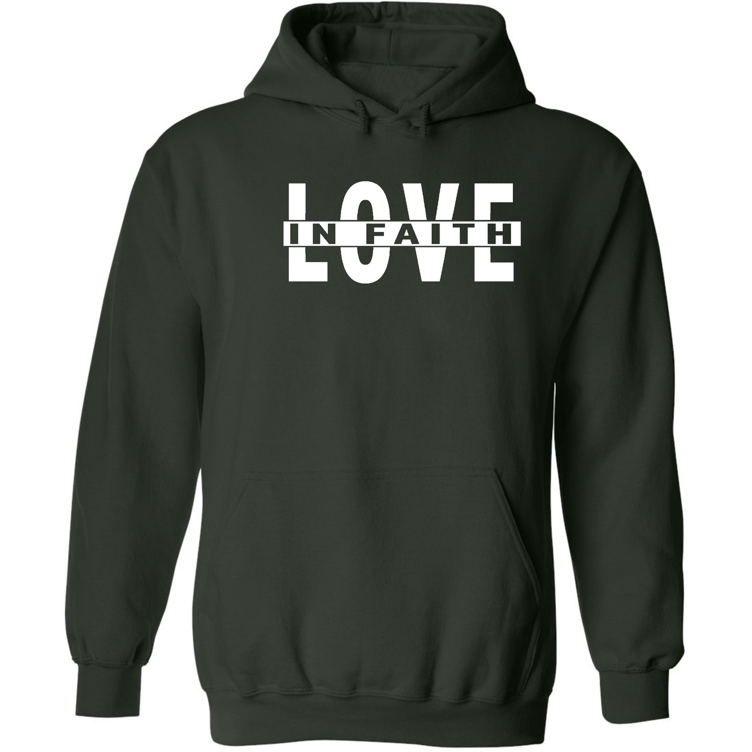 Love In Faith Graphic Hoodie
