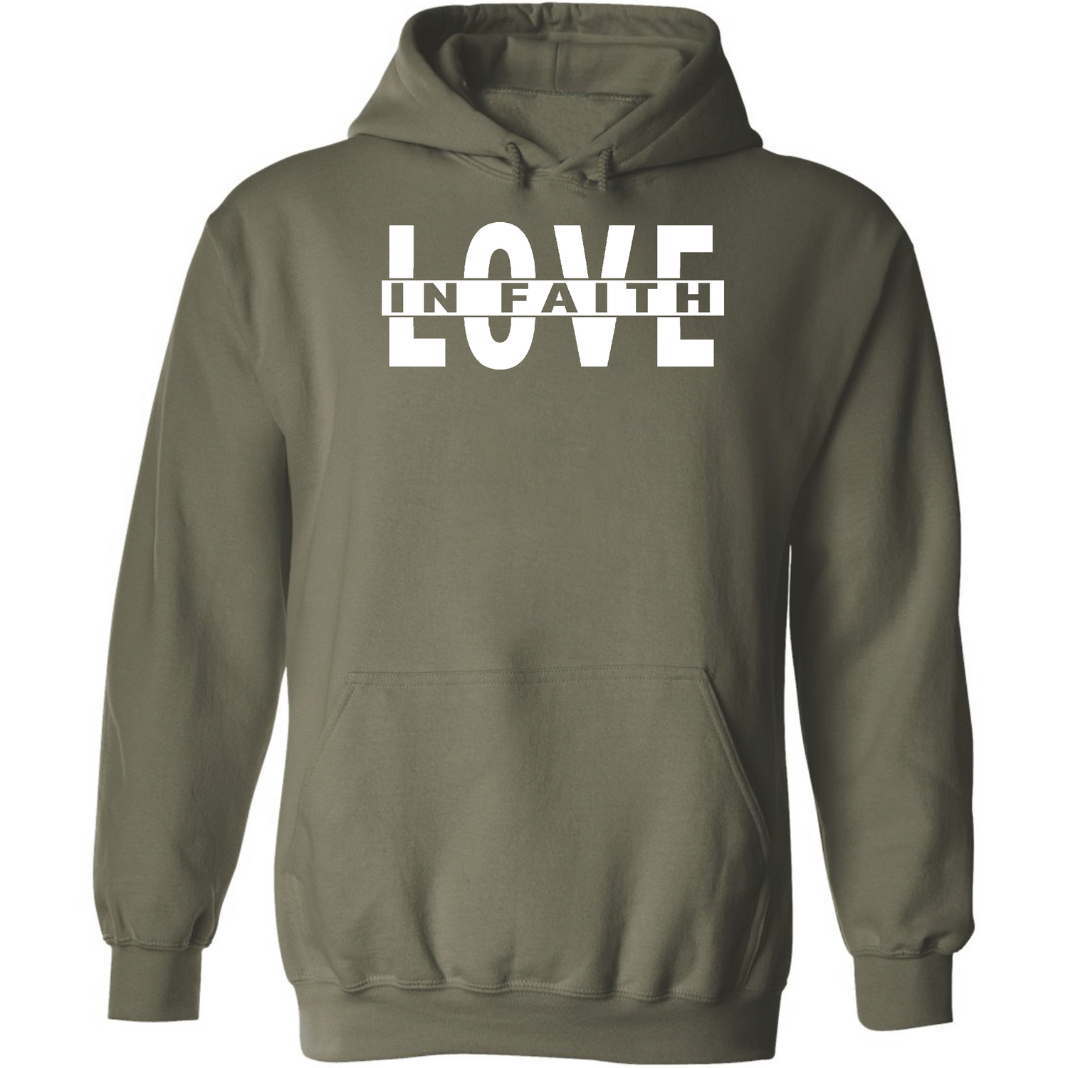 Love In Faith Graphic Hoodie