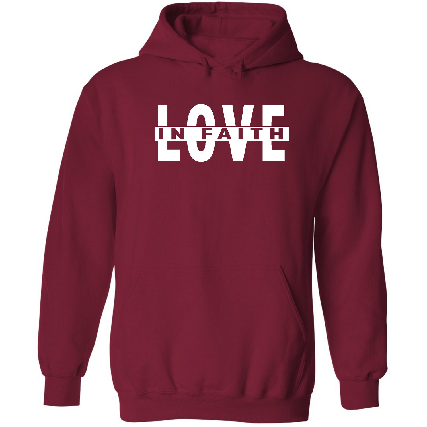 Love In Faith Graphic Hoodie