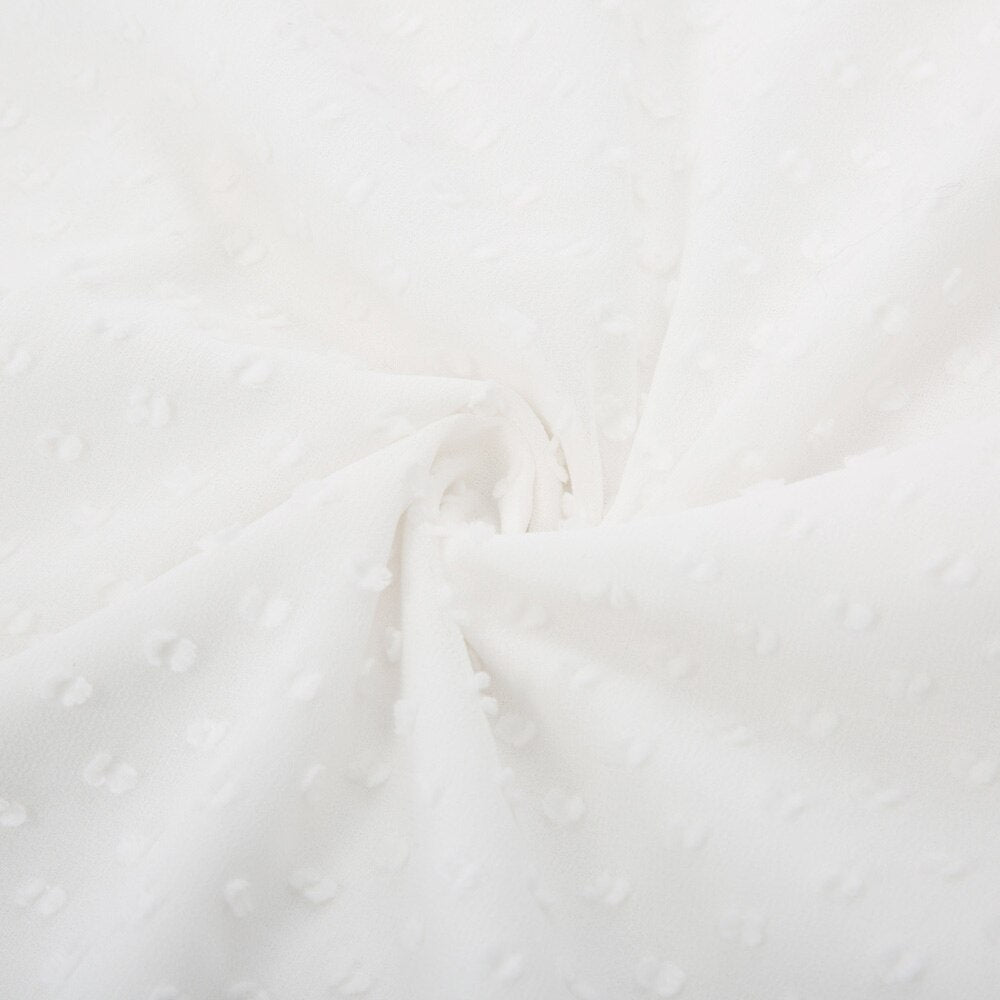 Women's Dresses Fashion V-Neck Empire Waist Swing Dress Long Sleeve Flared A-Line Summer Chiffon Mesh Lady Elegant Dresses New