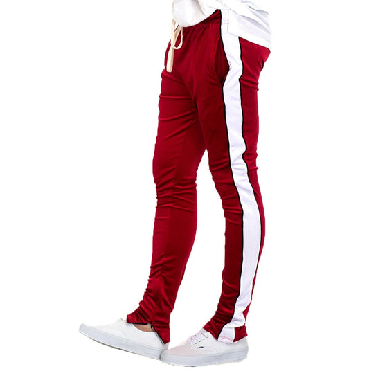 Velour Pipe Track Pants