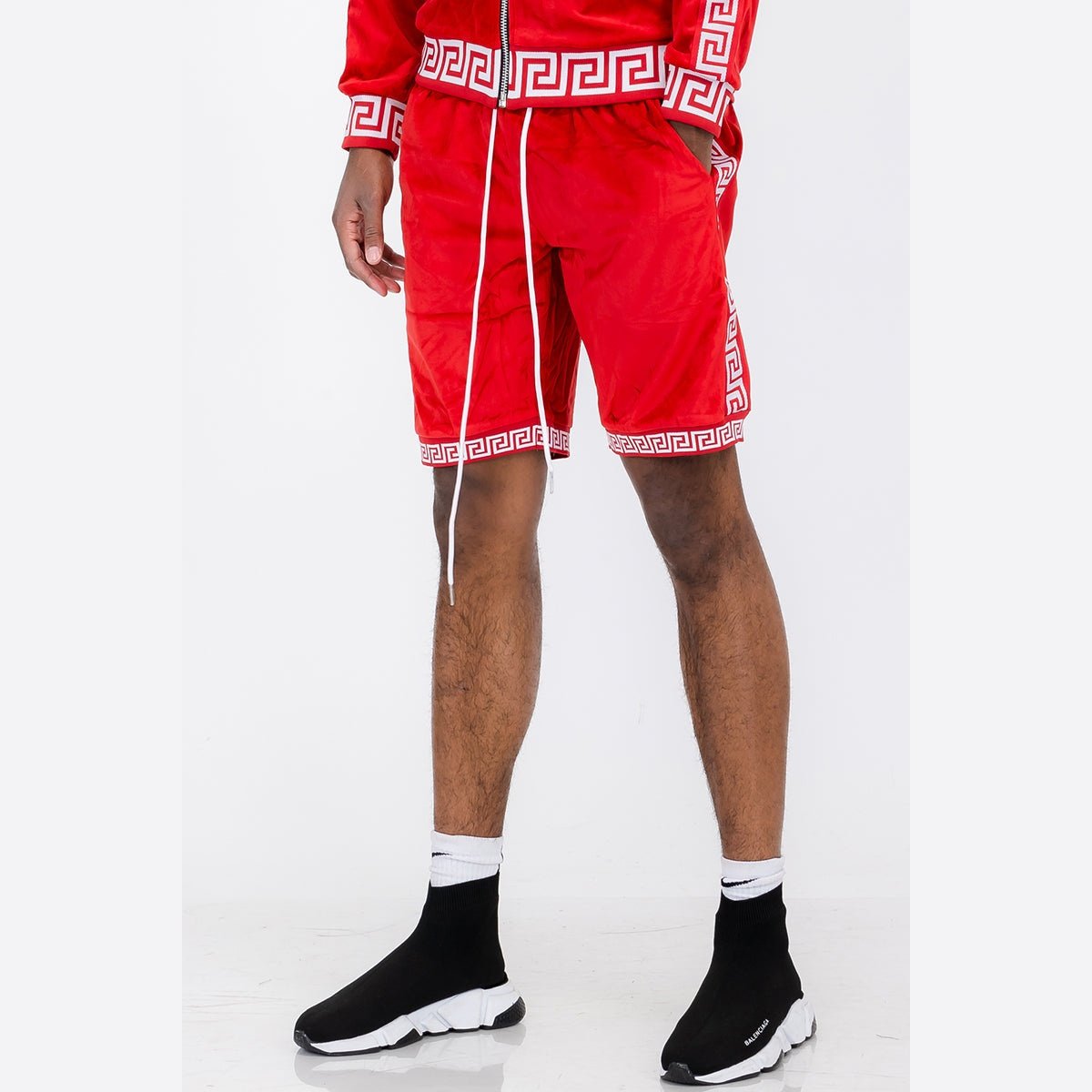 Status Velour Shorts