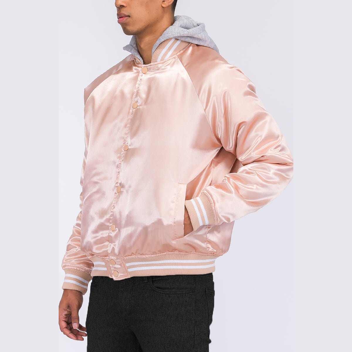 Satin Hooded Varsity Jacket-8