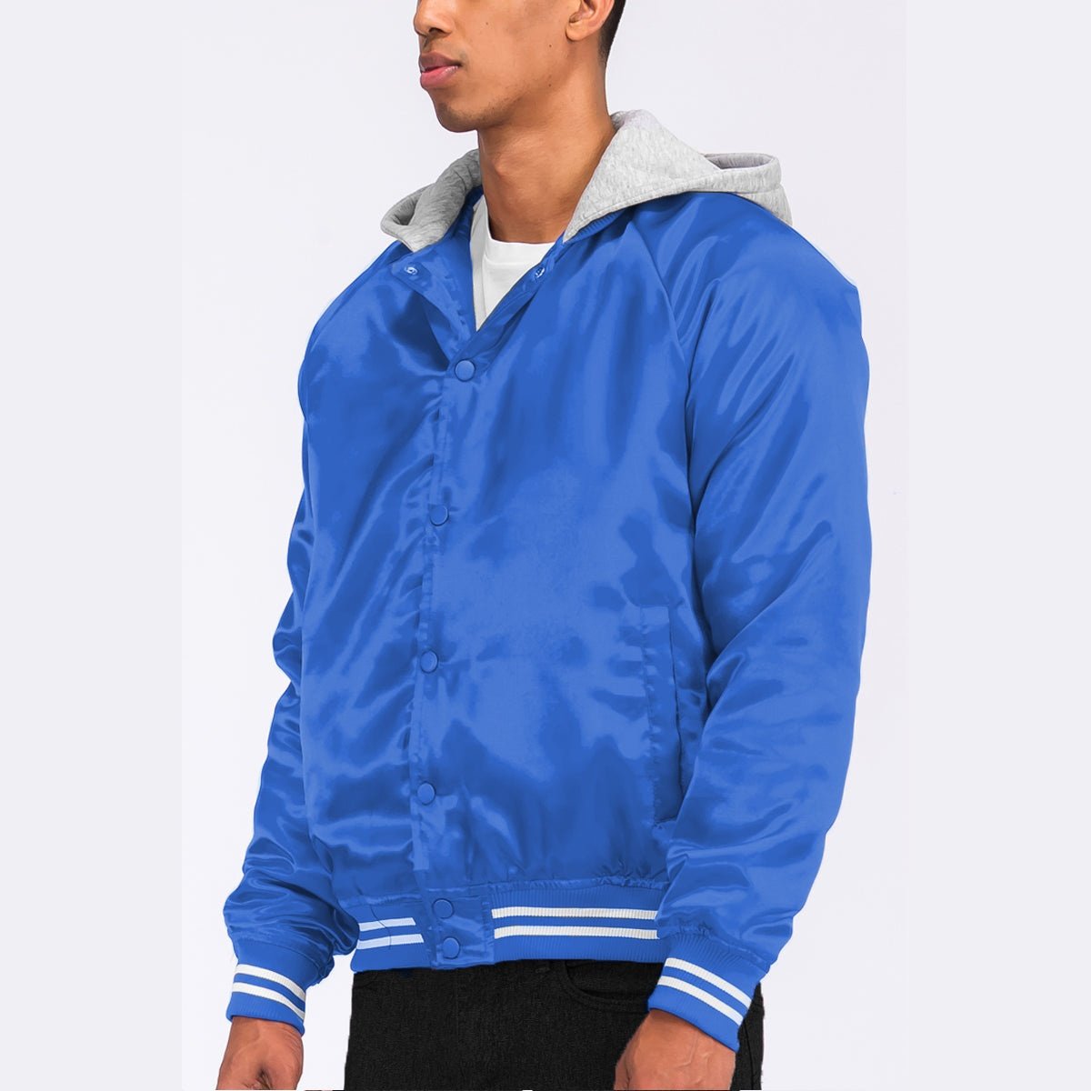 Satin Hooded Varsity Jacket-9