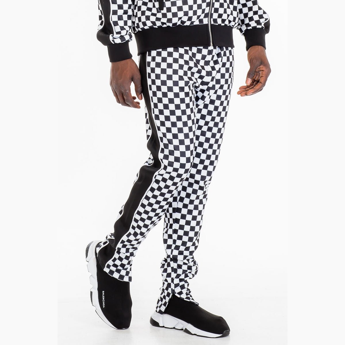 Jura Checkered Track Pants